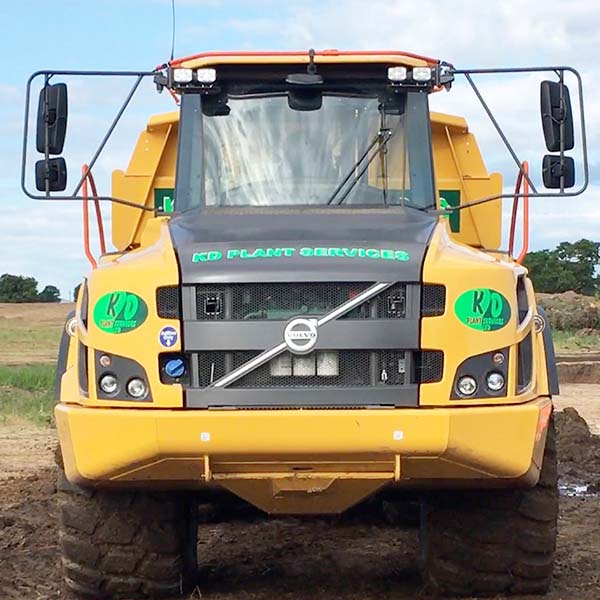 North East VOLVO A30G AWD 30 Tonne Dumper Hire