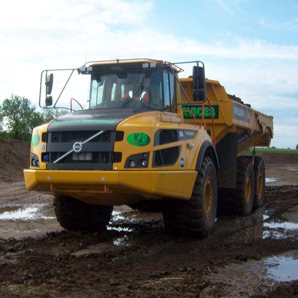 KD Plant Hire Services-Durham-Volvo 30G Dumper Hire Nationwide