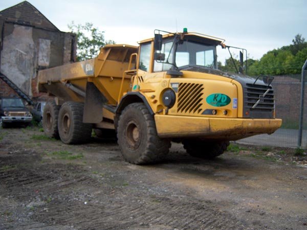 North East VOLVO A30D AWD 30 Tonne Dumper Hire