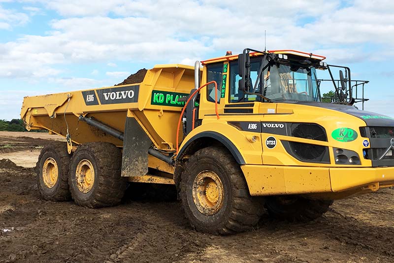 North East Plant Hire: 30 Tonne Dumper Hire
